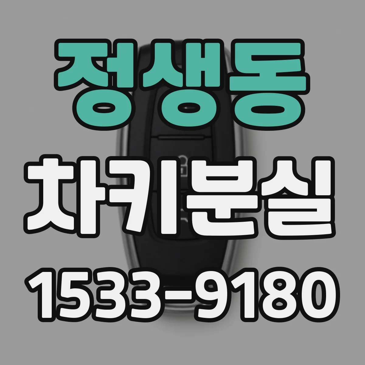 정생동 차키분실
