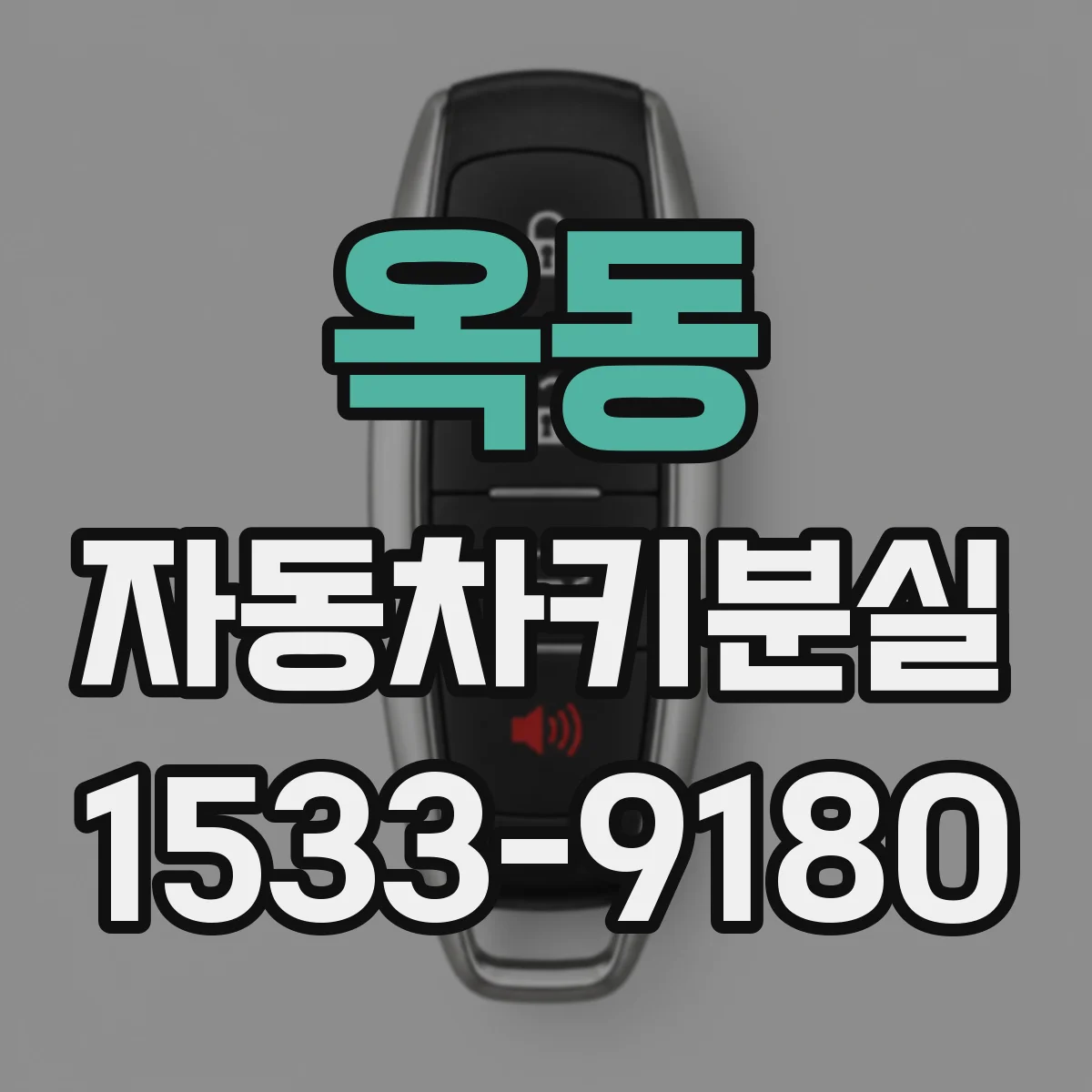 옥동 자동차키분실