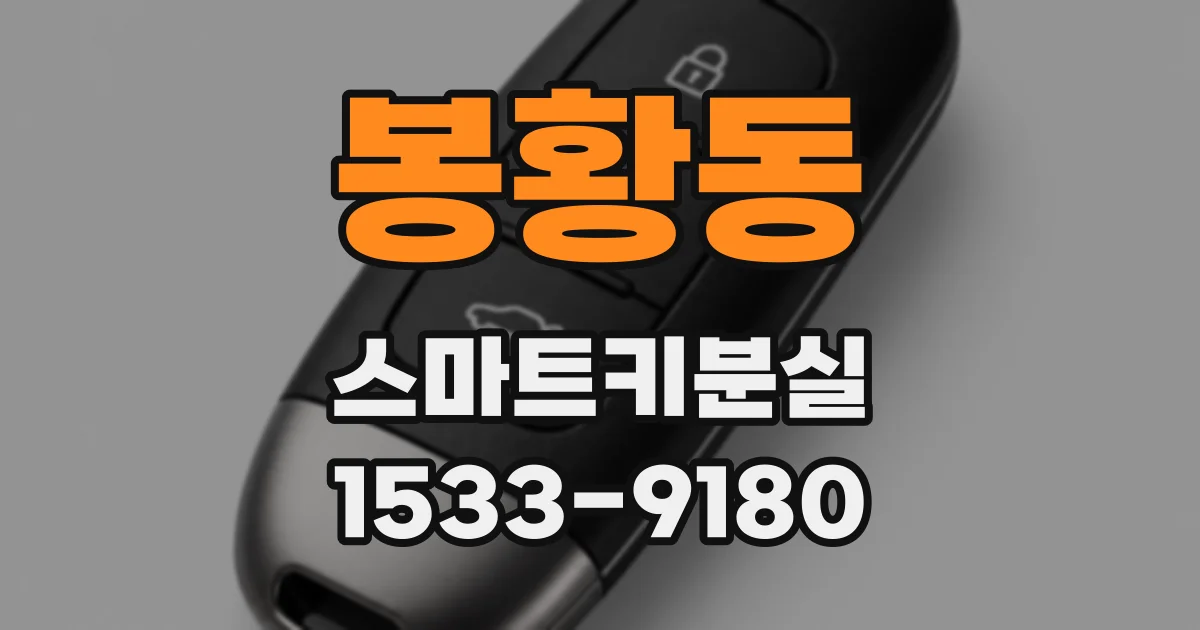 봉황동 스마트키분실