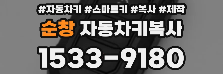 순창 자동차키복사