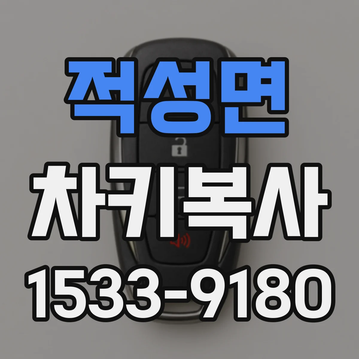적성면 차키복사