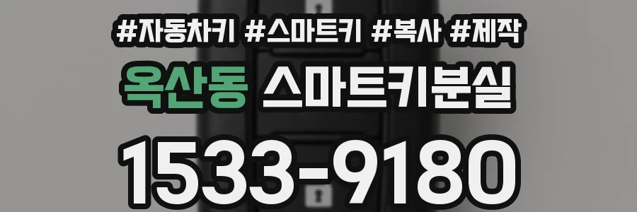 옥산동 스마트키분실