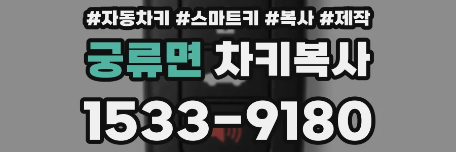 궁류면 차키복사