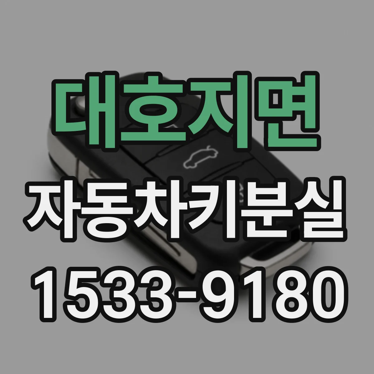 대호지면 자동차키분실