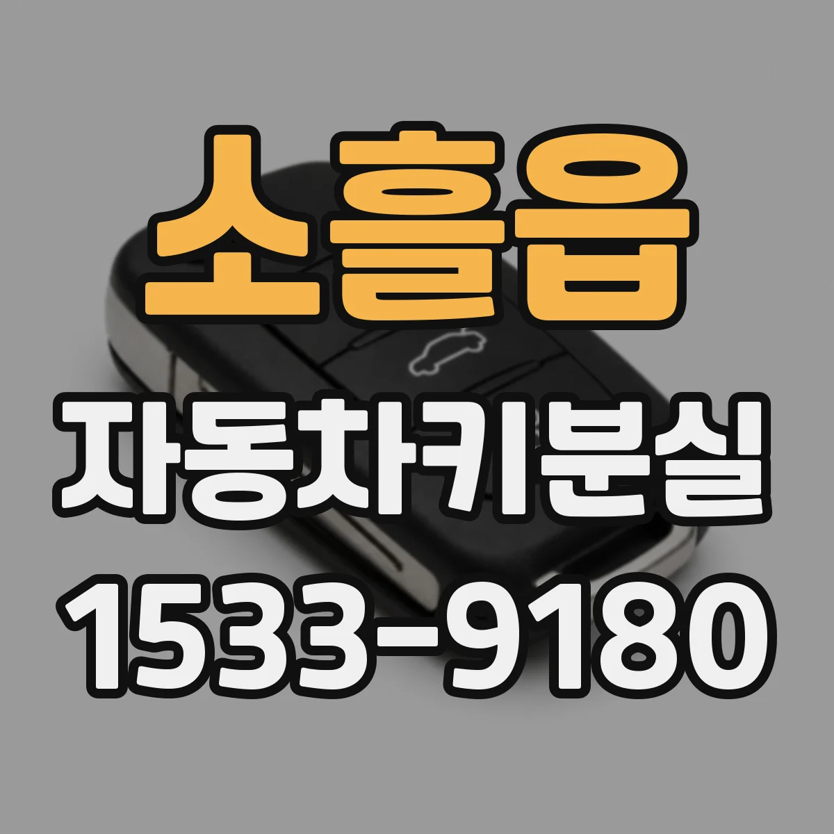 소흘읍 자동차키분실