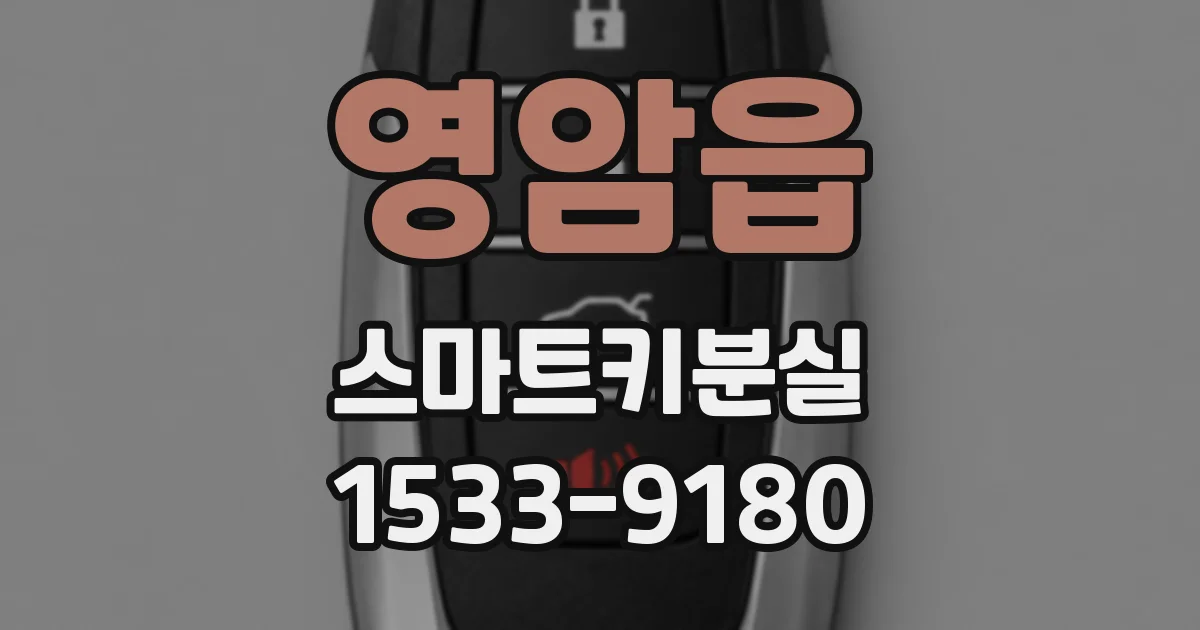 영암읍 스마트키분실