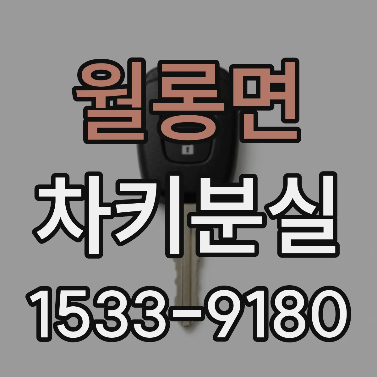 월롱면 차키분실