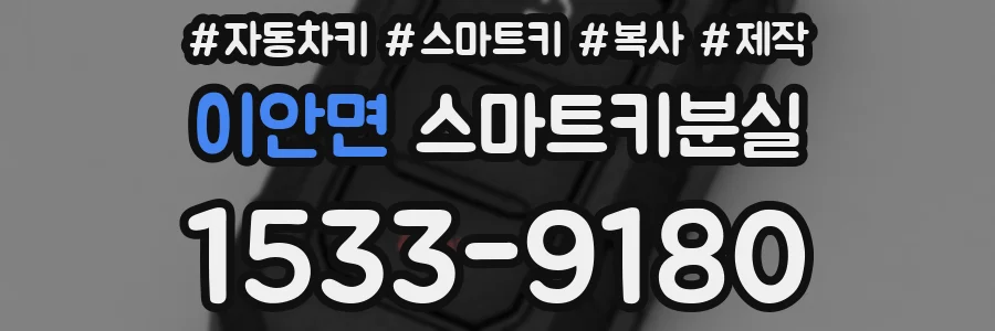 이안면 스마트키분실
