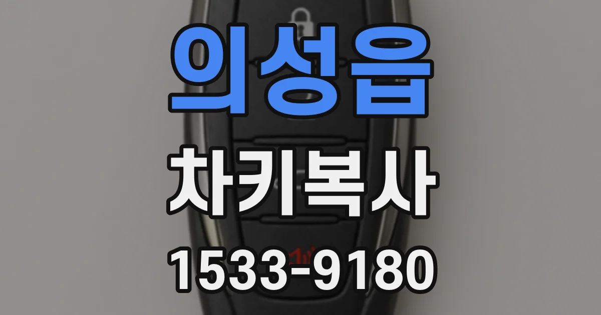 의성읍 차키복사