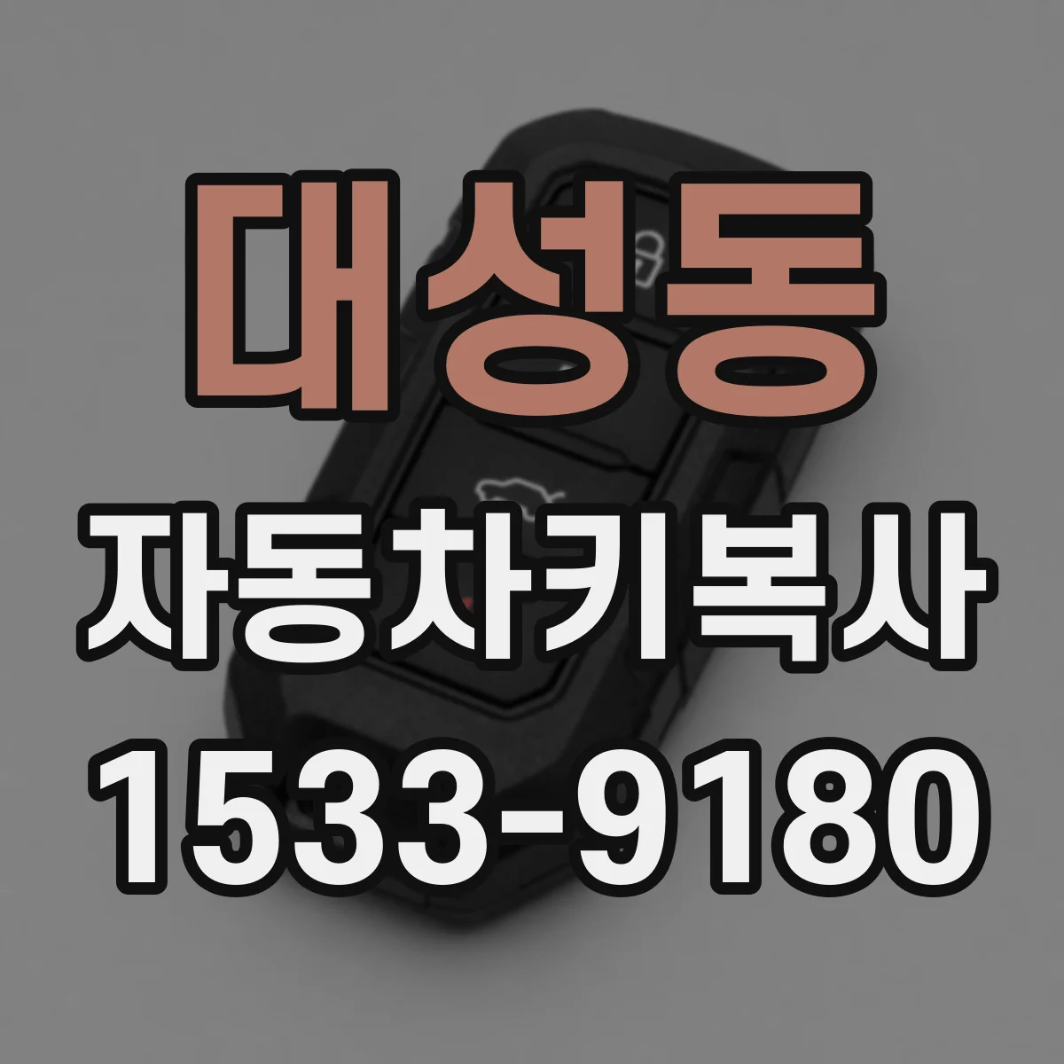 대성동 자동차키복사