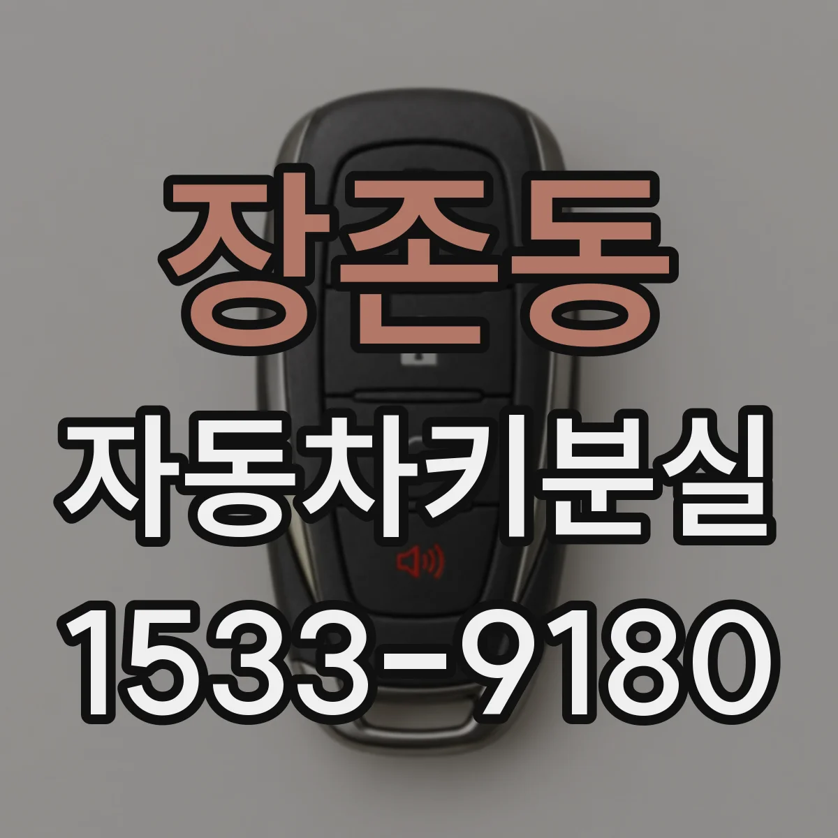 장존동 자동차키분실
