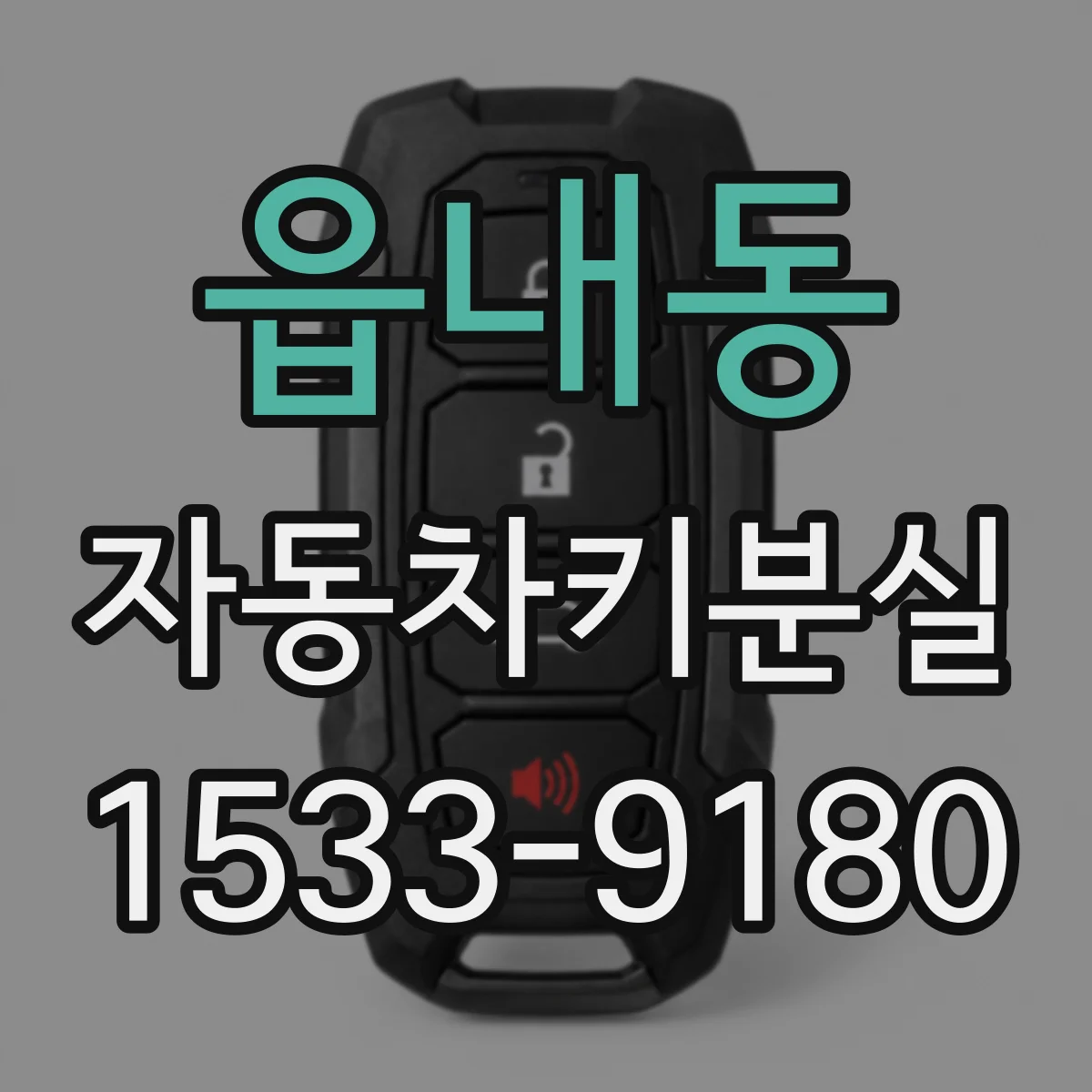 읍내동 자동차키분실