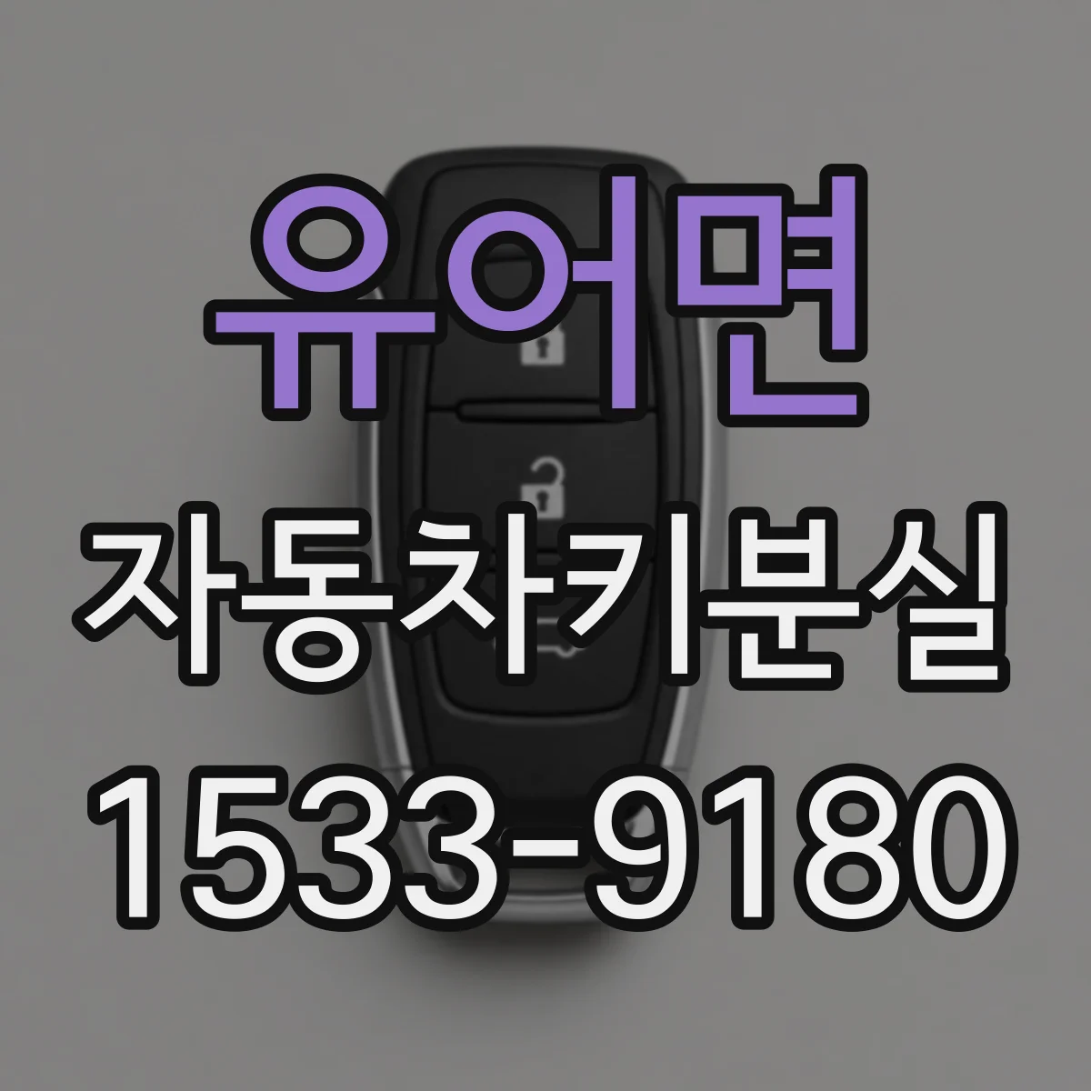 유어면 자동차키분실