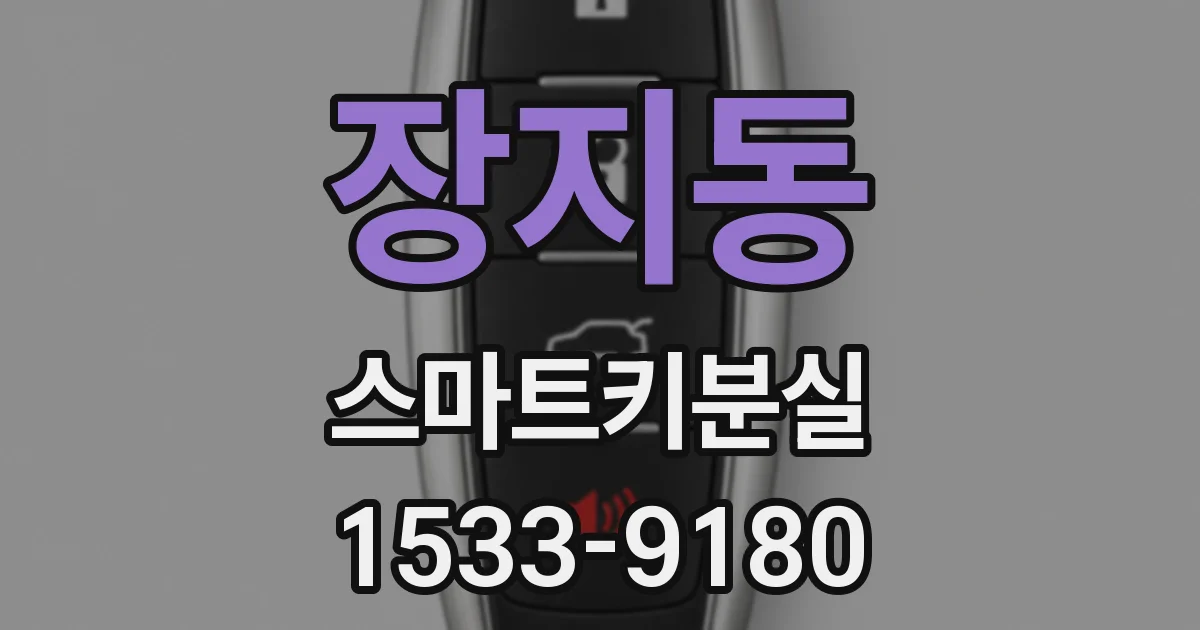 장지동 스마트키분실