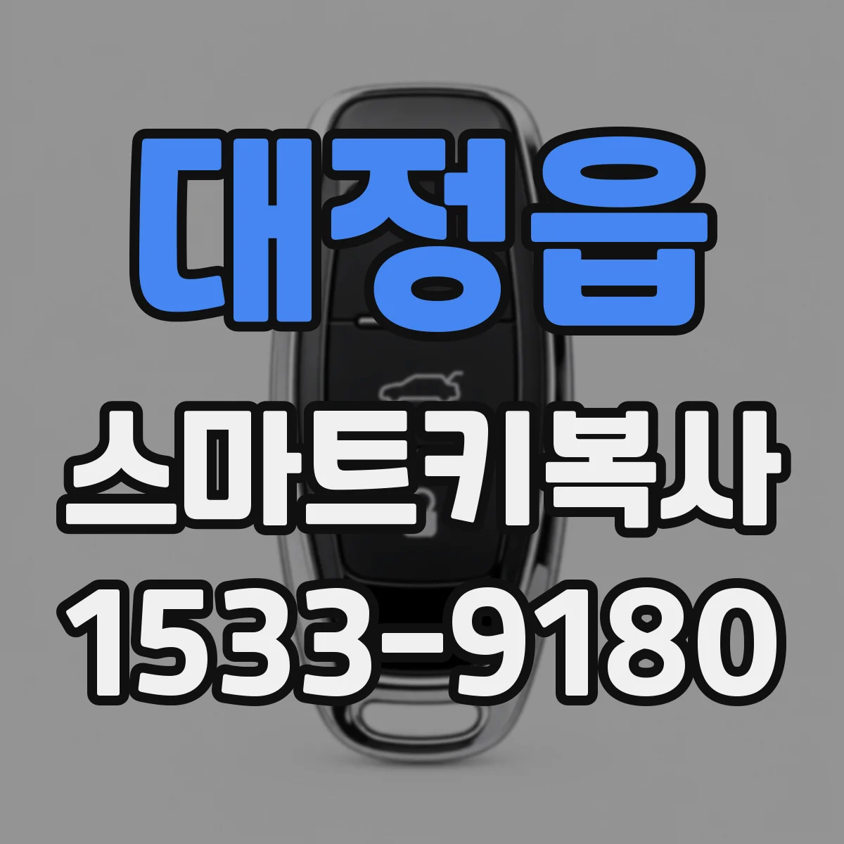 대정읍 스마트키복사