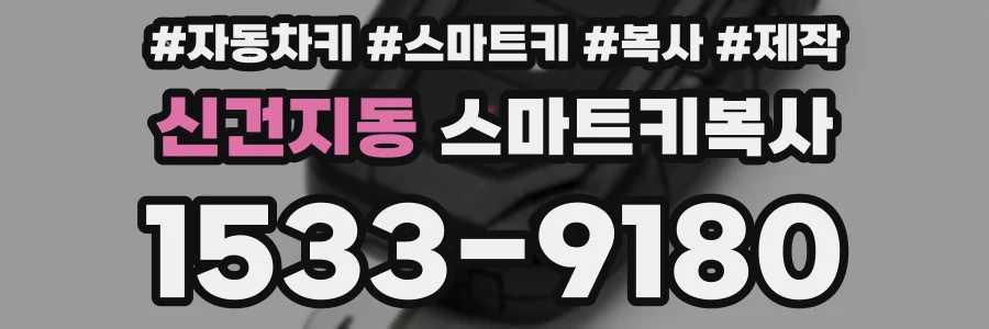 신건지동 스마트키복사