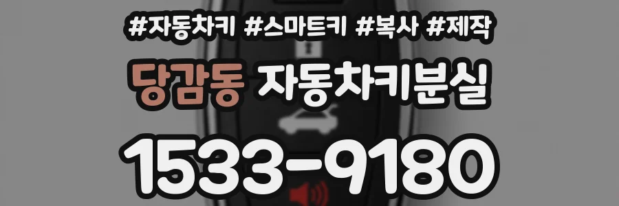당감동 자동차키분실
