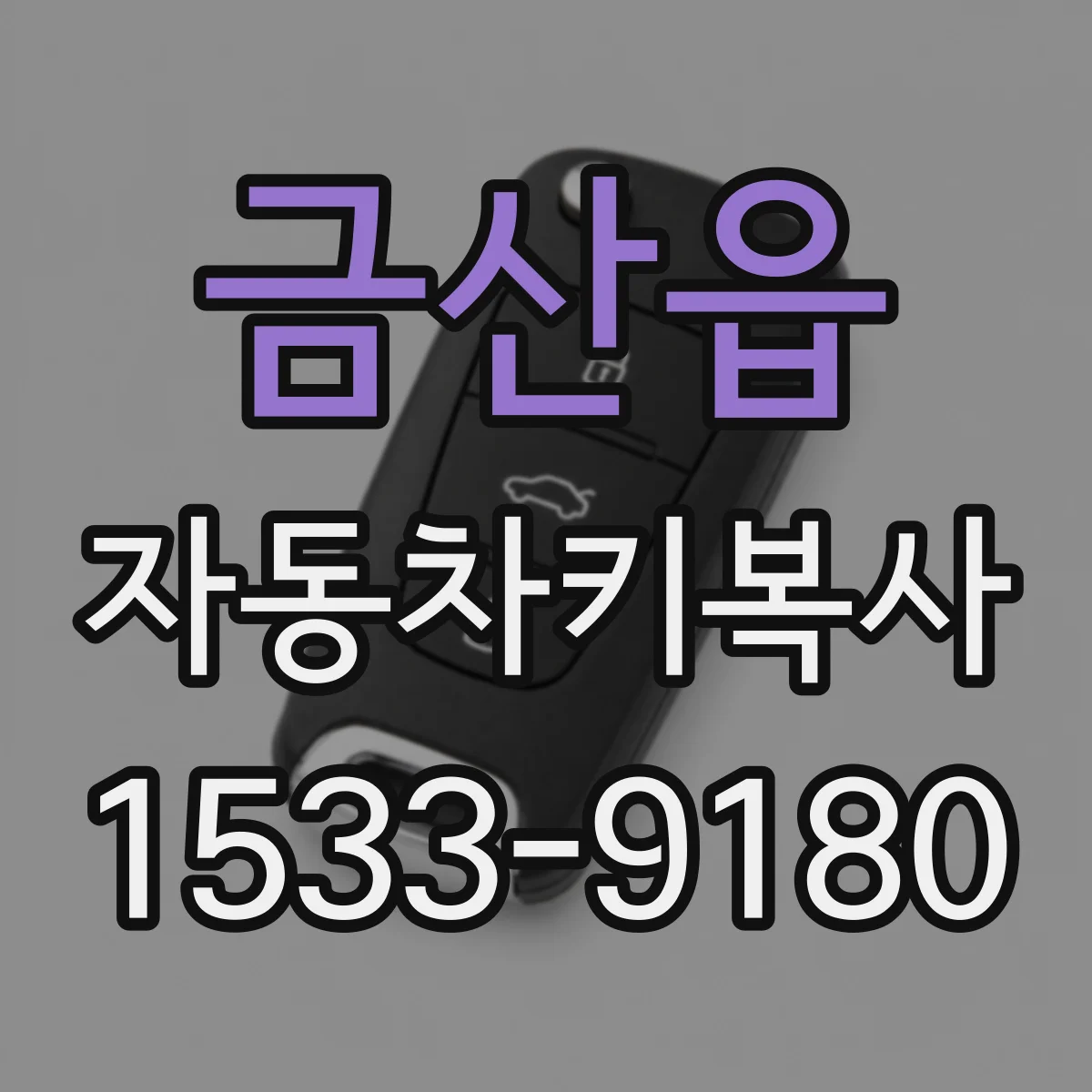 금산읍 자동차키복사
