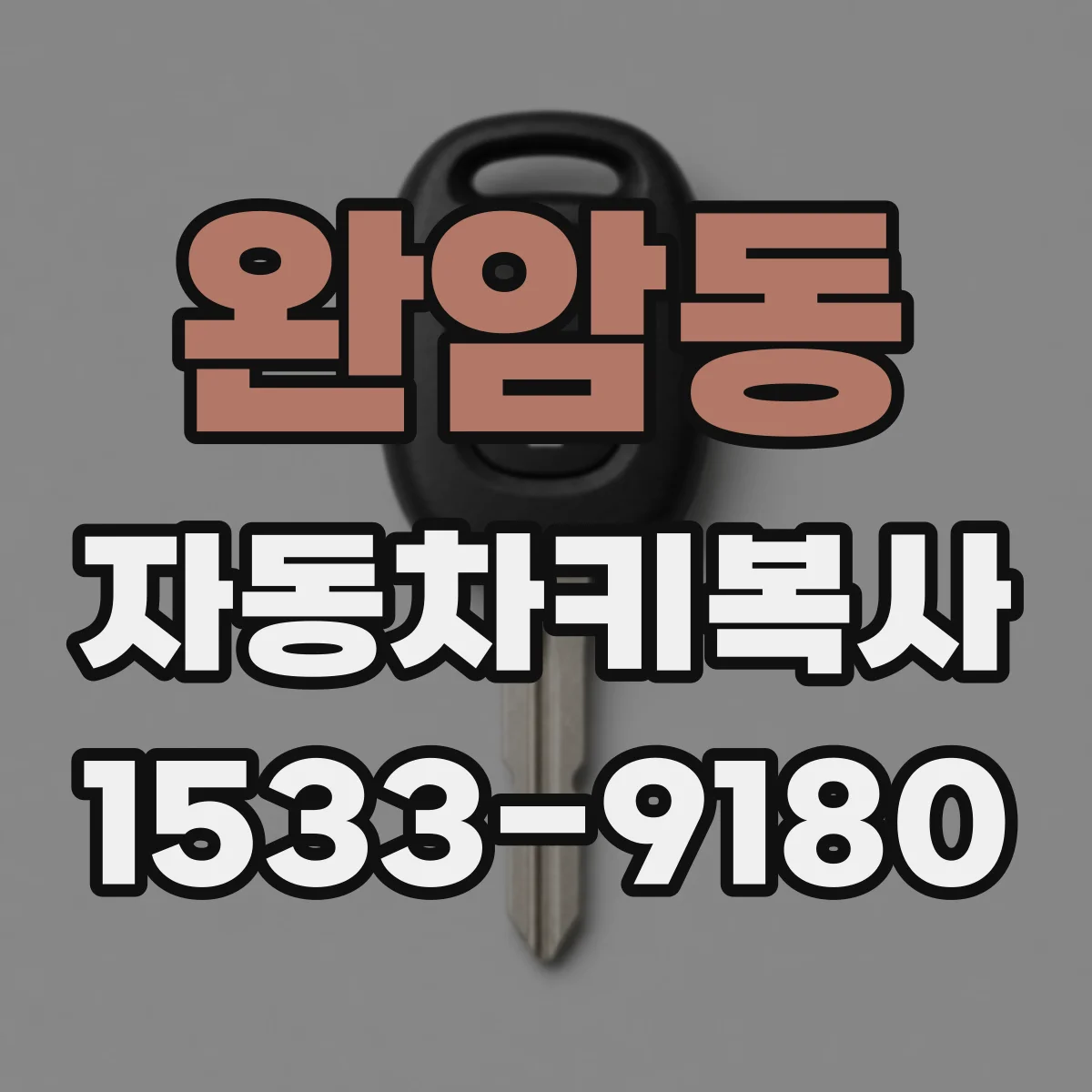완암동 자동차키복사