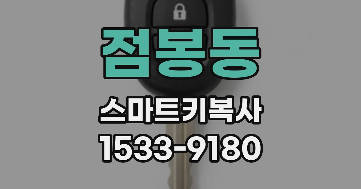 점봉동 스마트키복사
