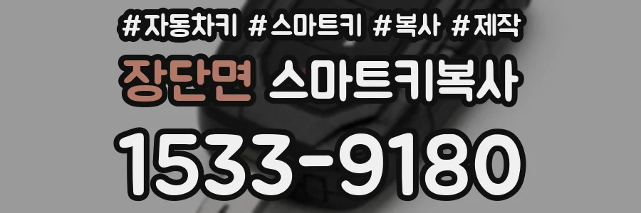 장단면 스마트키복사
