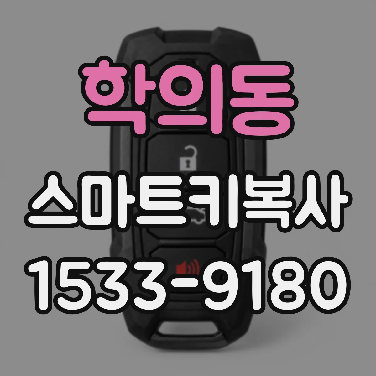 학의동 스마트키복사