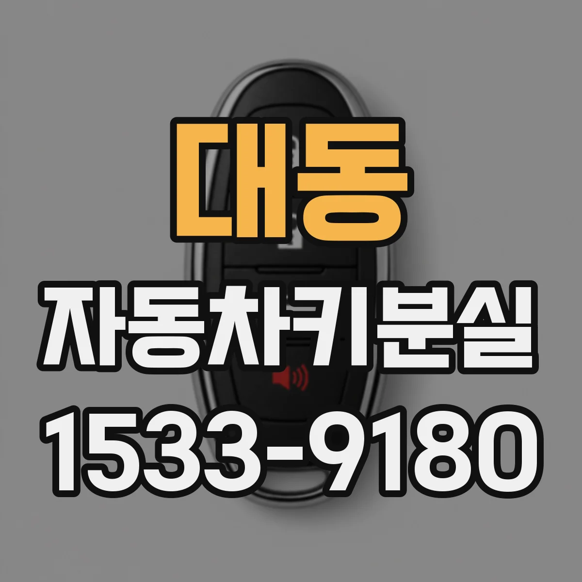 대동 자동차키분실