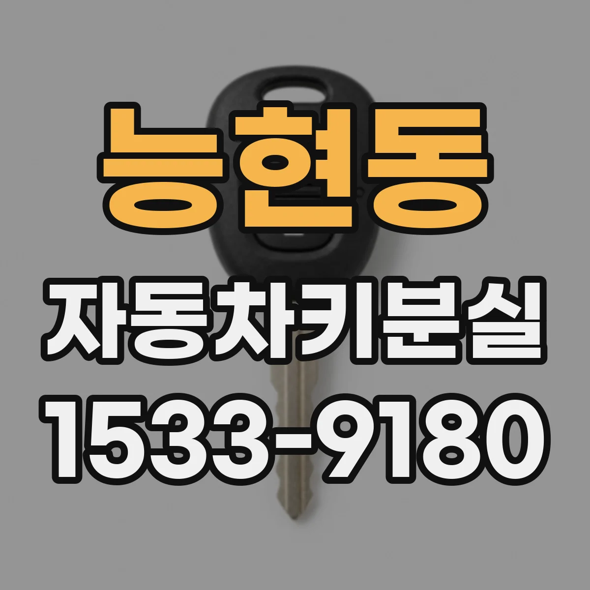 능현동 자동차키분실