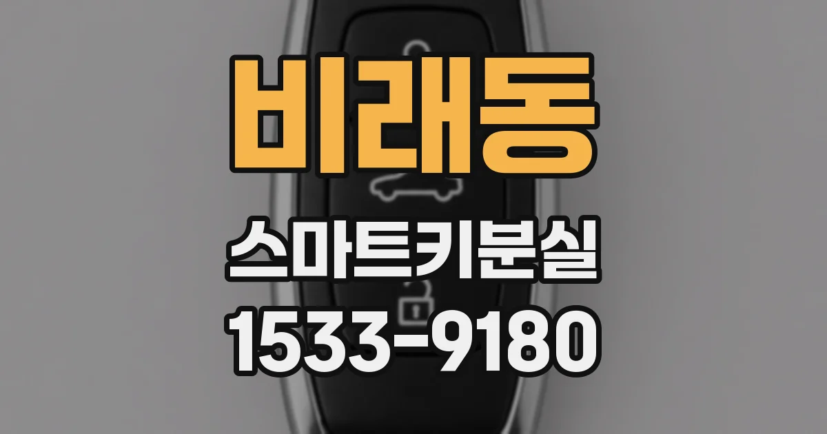 비래동 스마트키분실