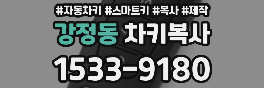 강정동 차키복사