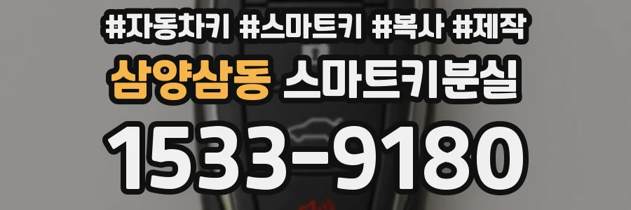 삼양삼동 스마트키분실