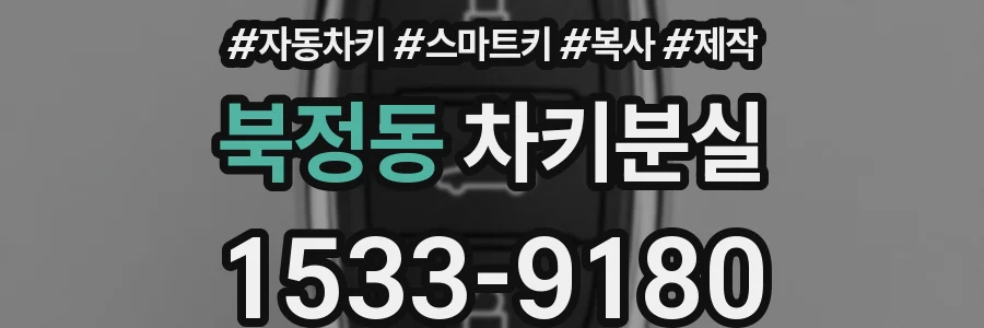 북정동 차키분실