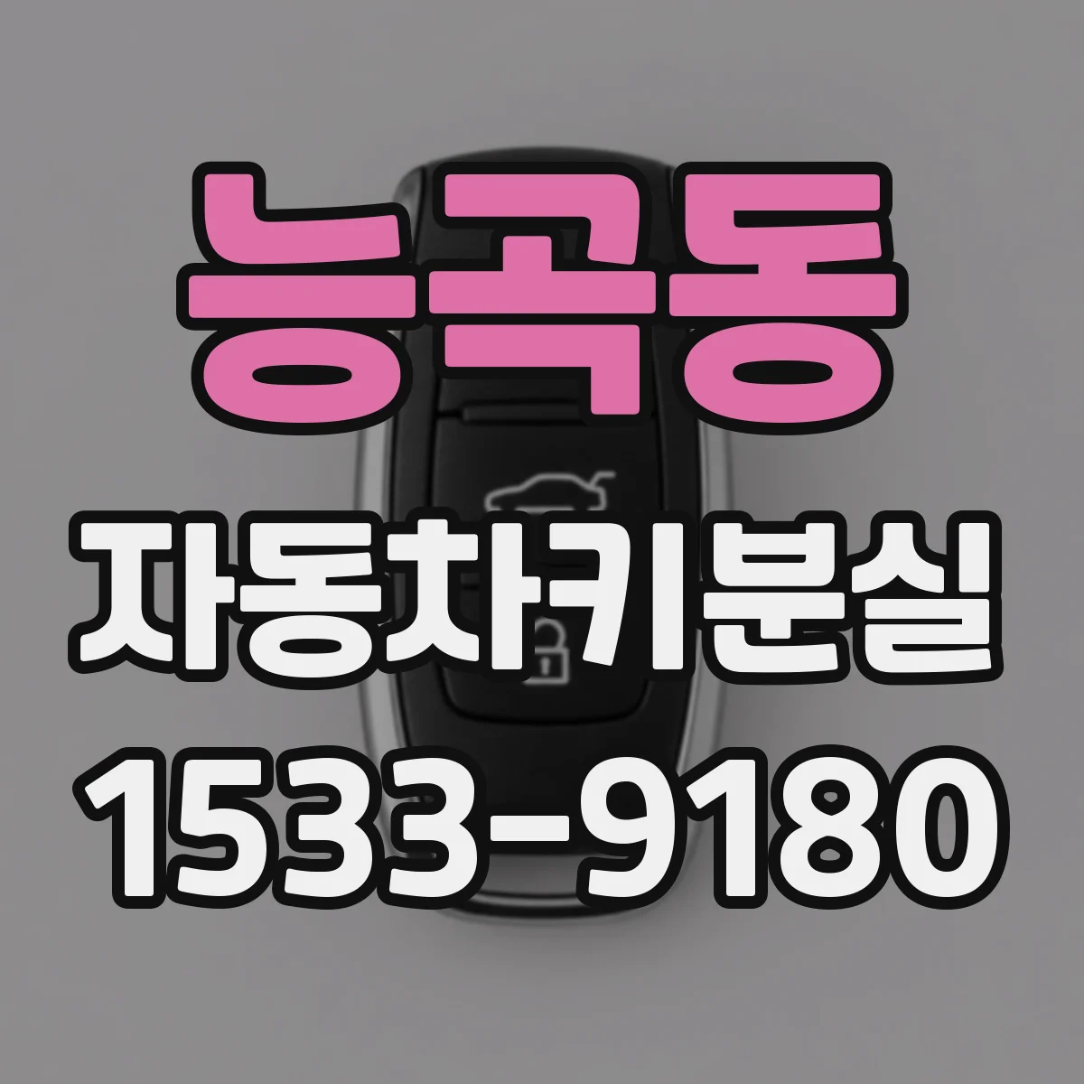 능곡동 자동차키분실