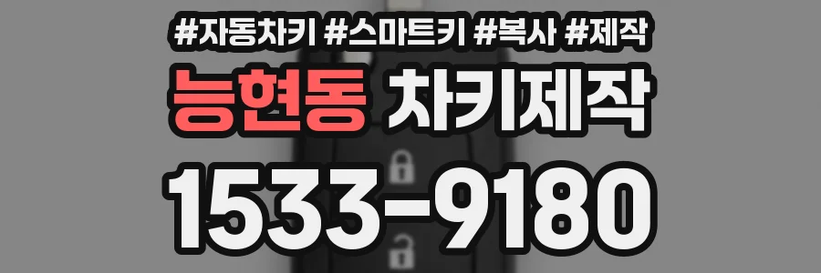 능현동 차키제작
