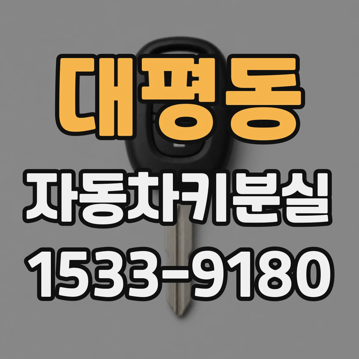 대평동 자동차키분실