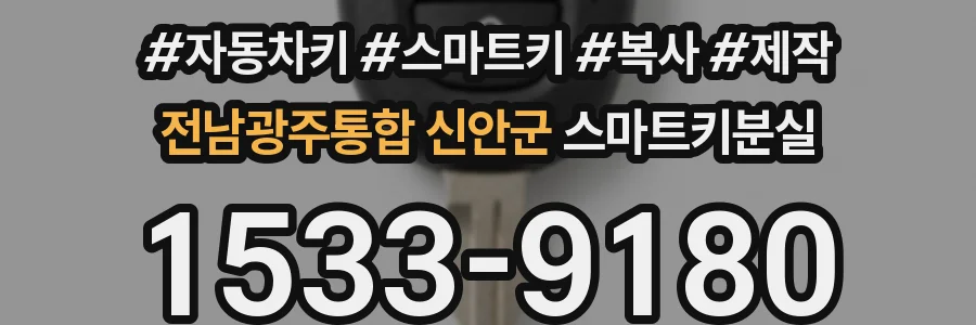 전남광주통합 신안군 스마트키분실