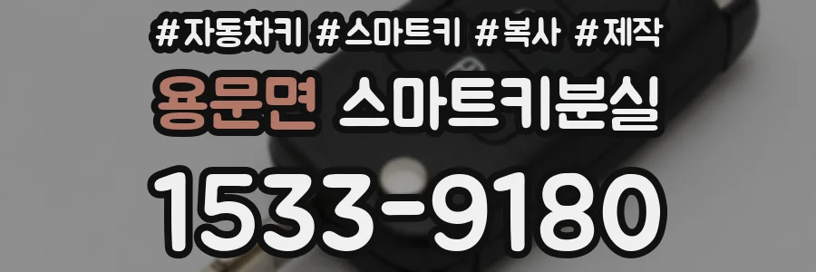 용문면 스마트키분실