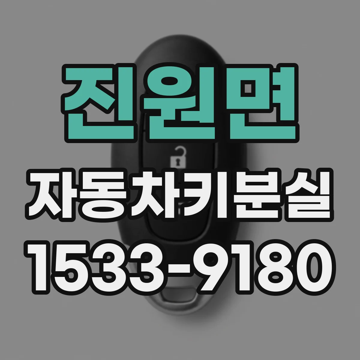 진원면 자동차키분실