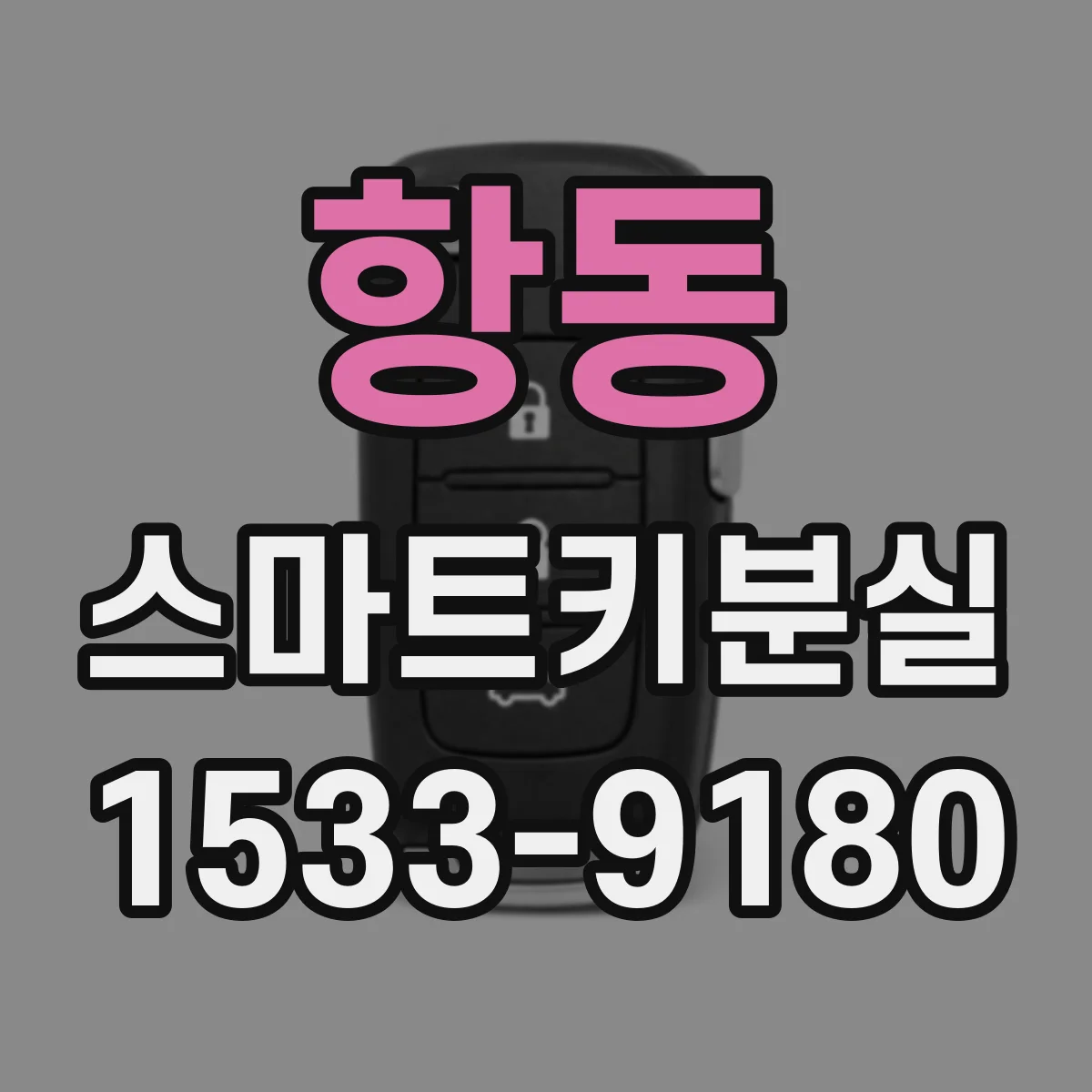 항동 스마트키분실