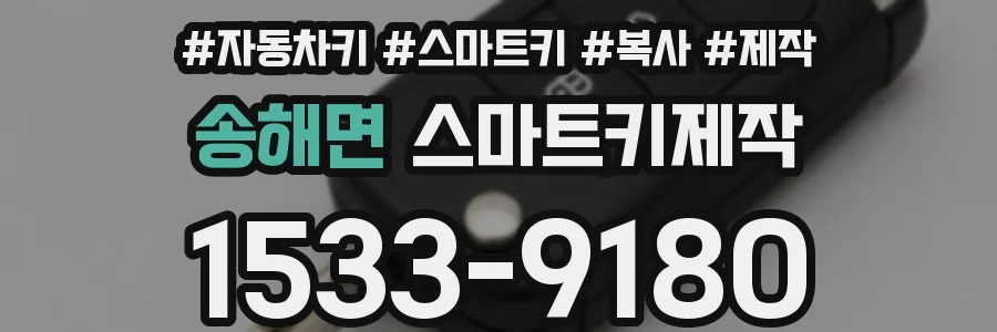 송해면 스마트키제작