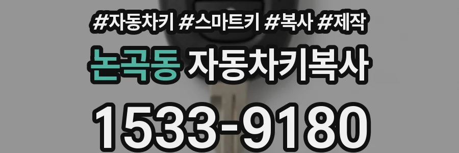 논곡동 자동차키복사