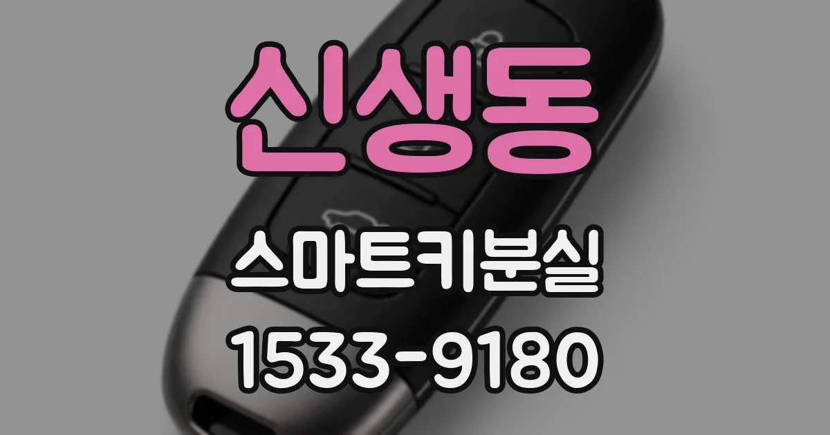 신생동 스마트키분실