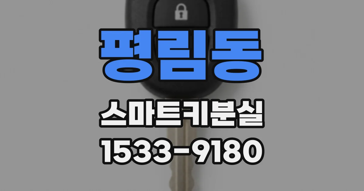 평림동 스마트키분실