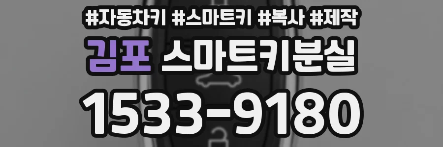 김포 스마트키분실