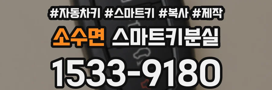 소수면 스마트키분실
