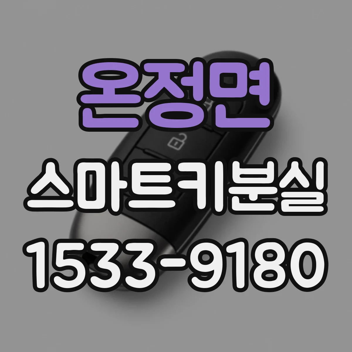 온정면 스마트키분실