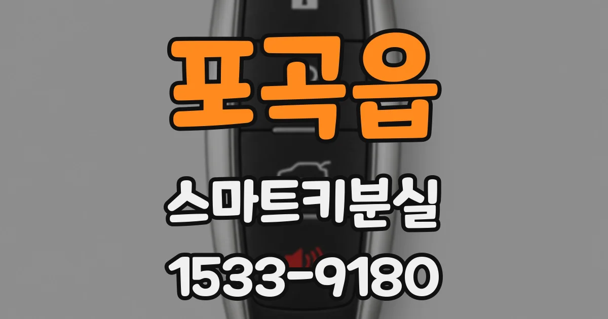 포곡읍 스마트키분실