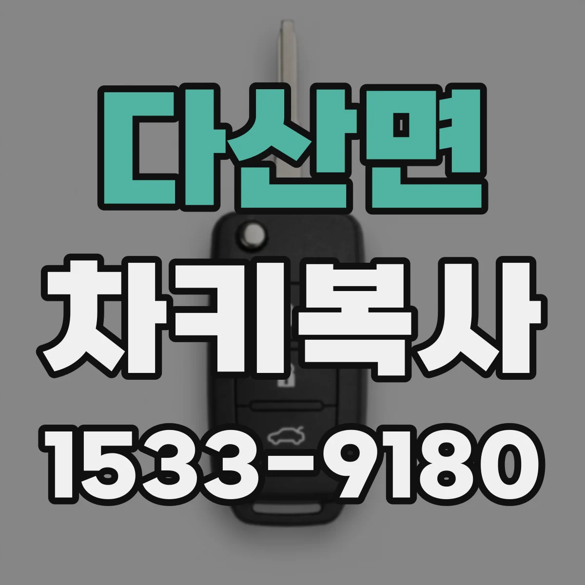 다산면 차키복사