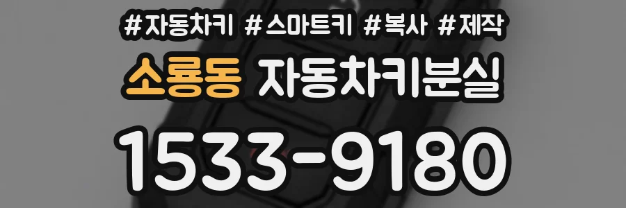소룡동 자동차키분실