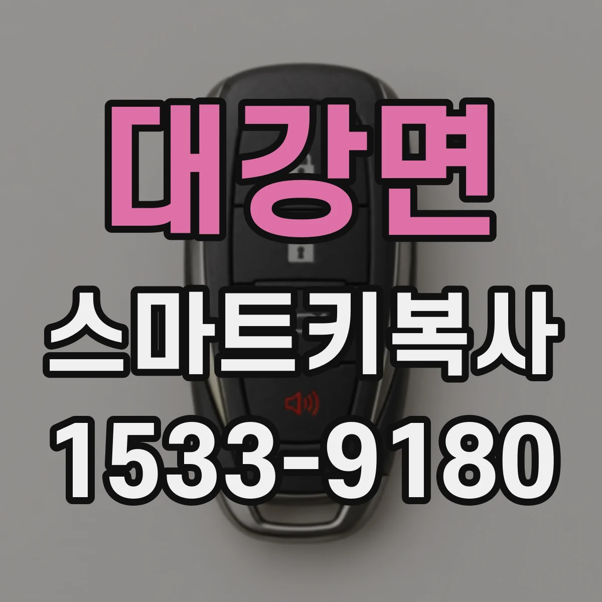 대강면 스마트키복사